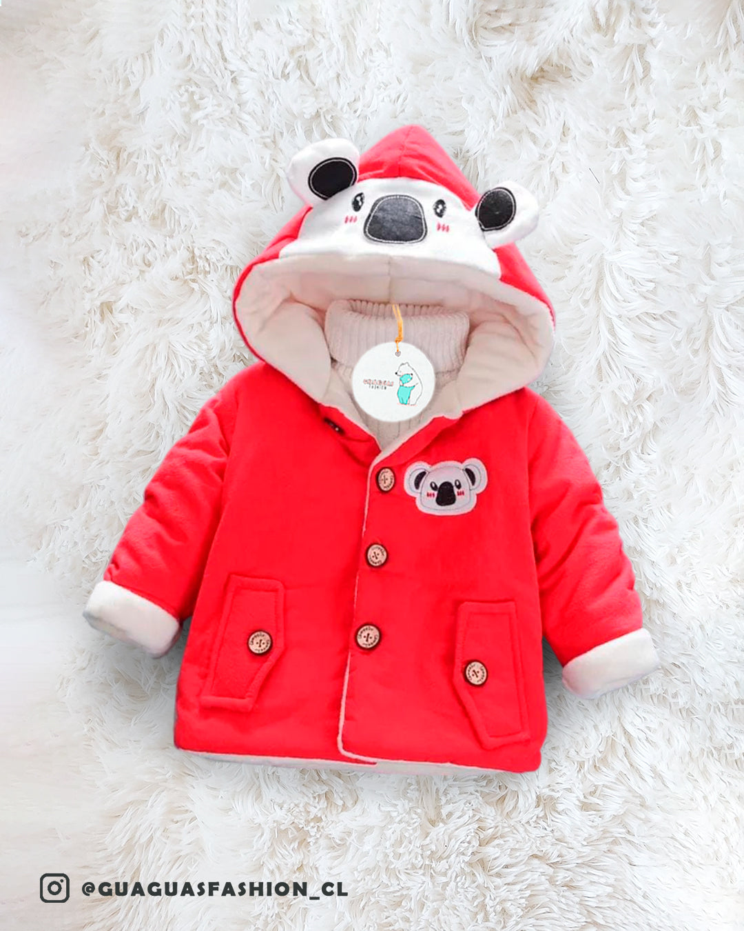 Chaqueta plush koala 🐨