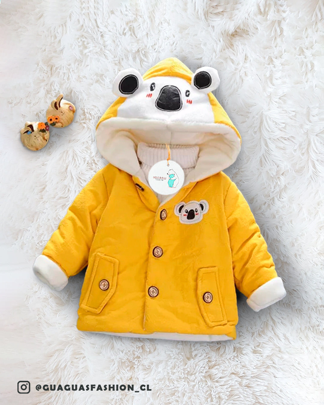 Chaqueta plush koala 🐨