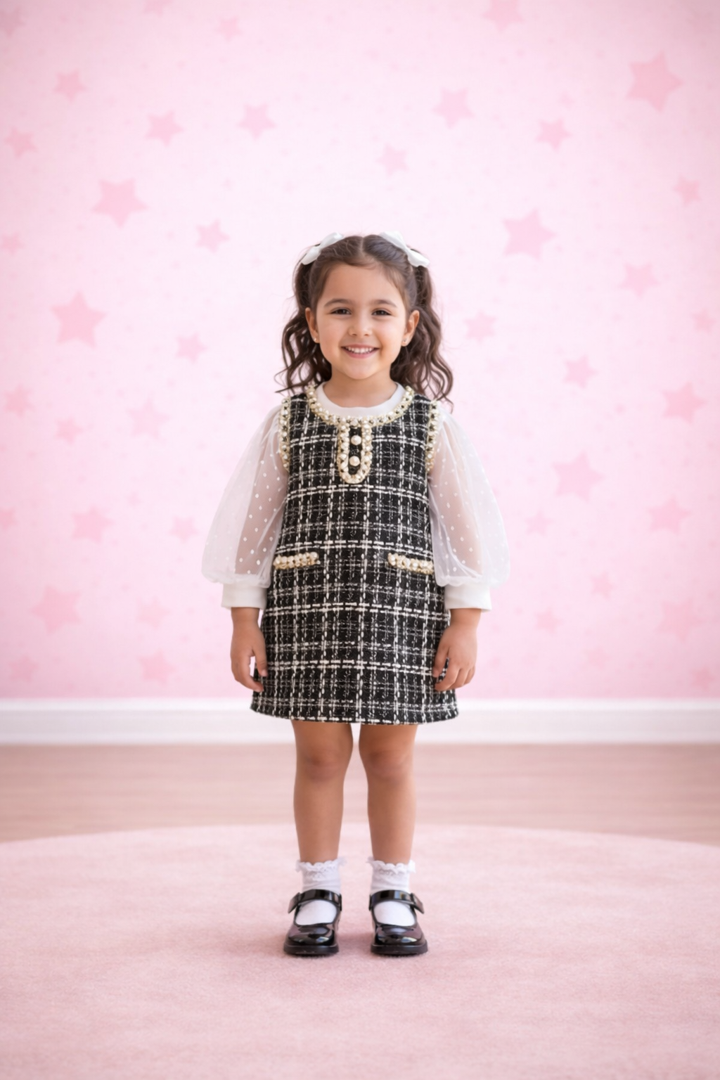 Vestido elegante escocés 😎