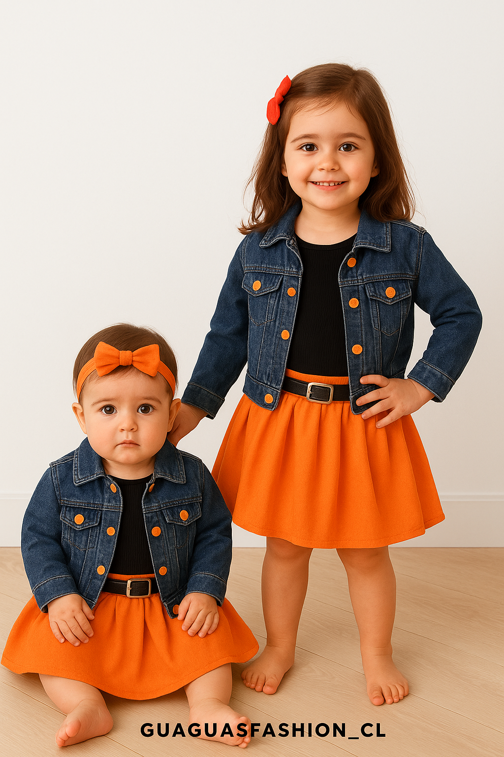 Conjunto fashion mezclilla 🧡