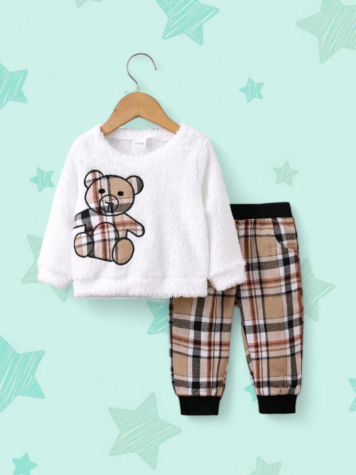 Conjunto plush cuadrille 🐻