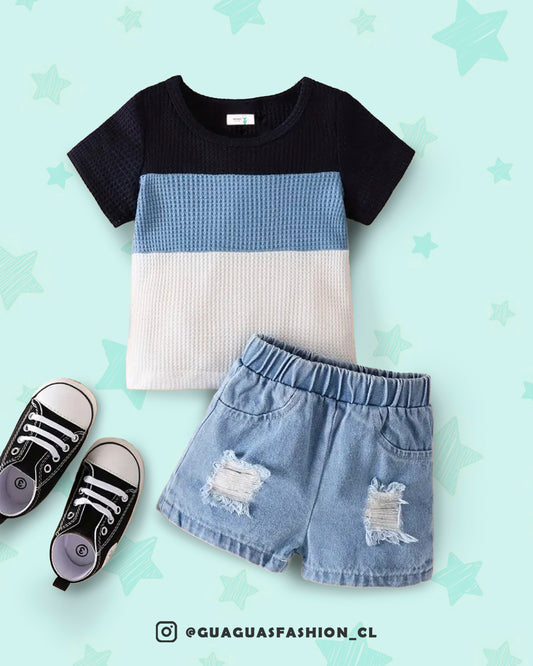 Conjunto fashion blue 💙