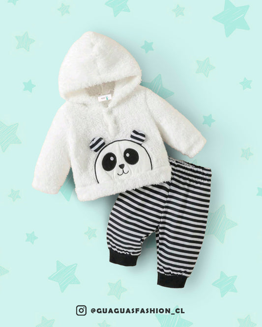 Conjunto panda 🖤