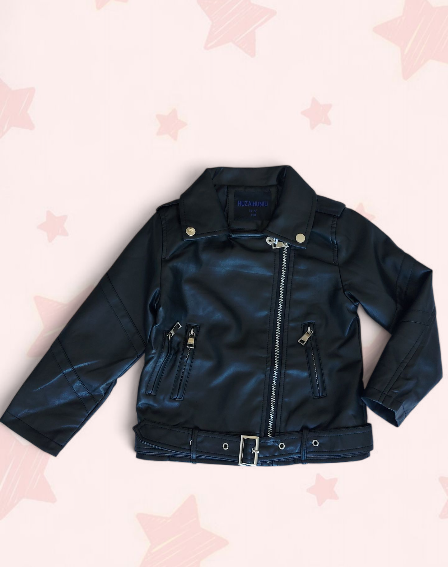 Chaqueta cuerina fashion