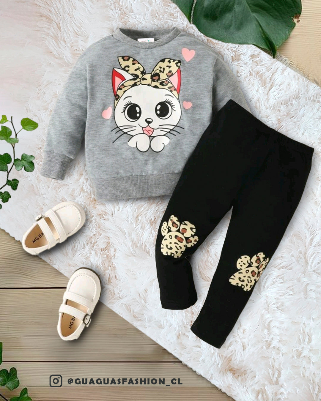 Conjunto gatita 😽