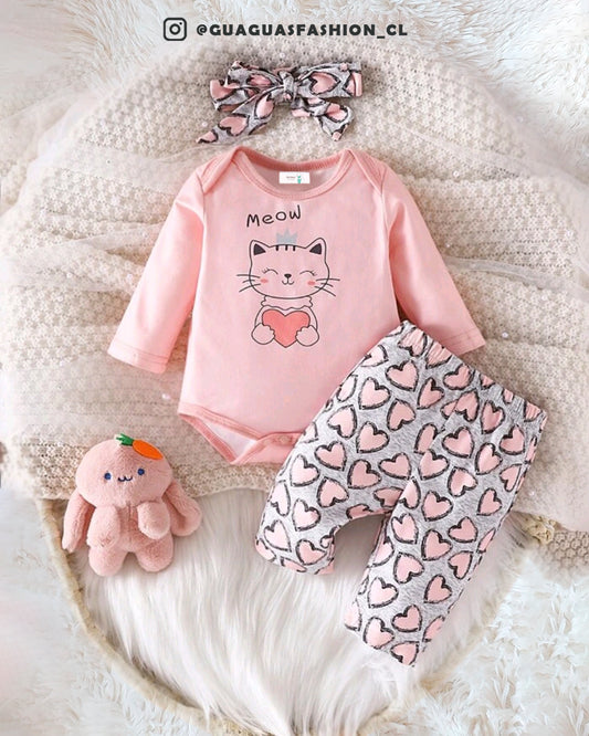 Conjunto gatita love 💕