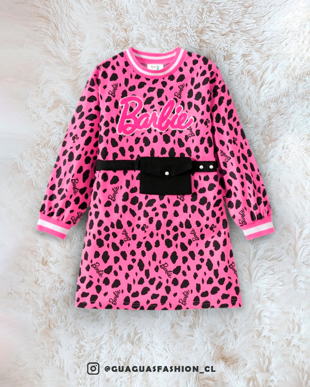 Vestido Barbie print 🎀