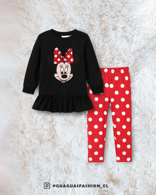 Conjunto minnie mouse puntitos ❤️