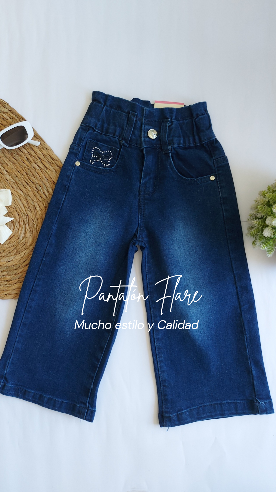 Jeans flare niña 👧