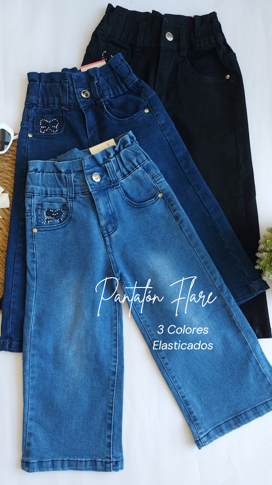 Jeans flare niña 👧