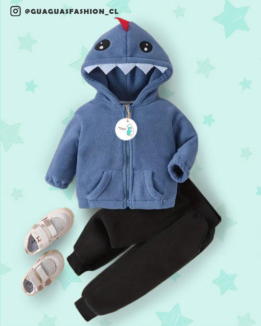 Conjunto 2 piezas diseño dinosaurio