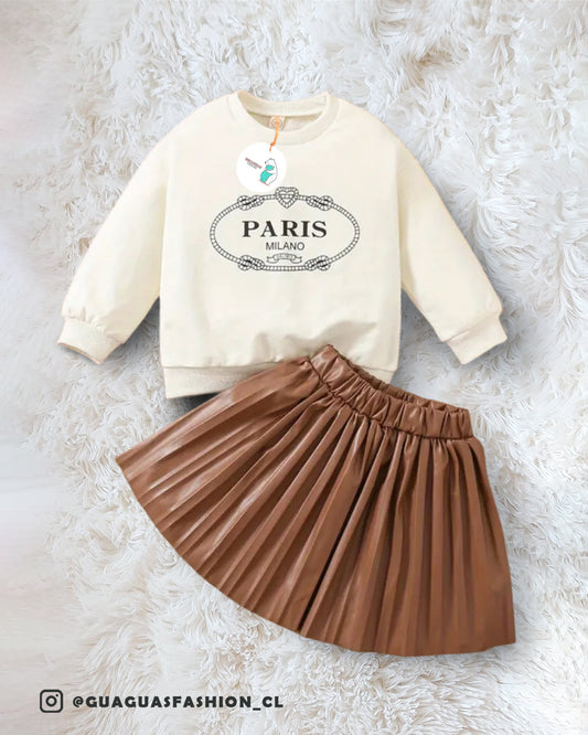 Conjunto cuerina París