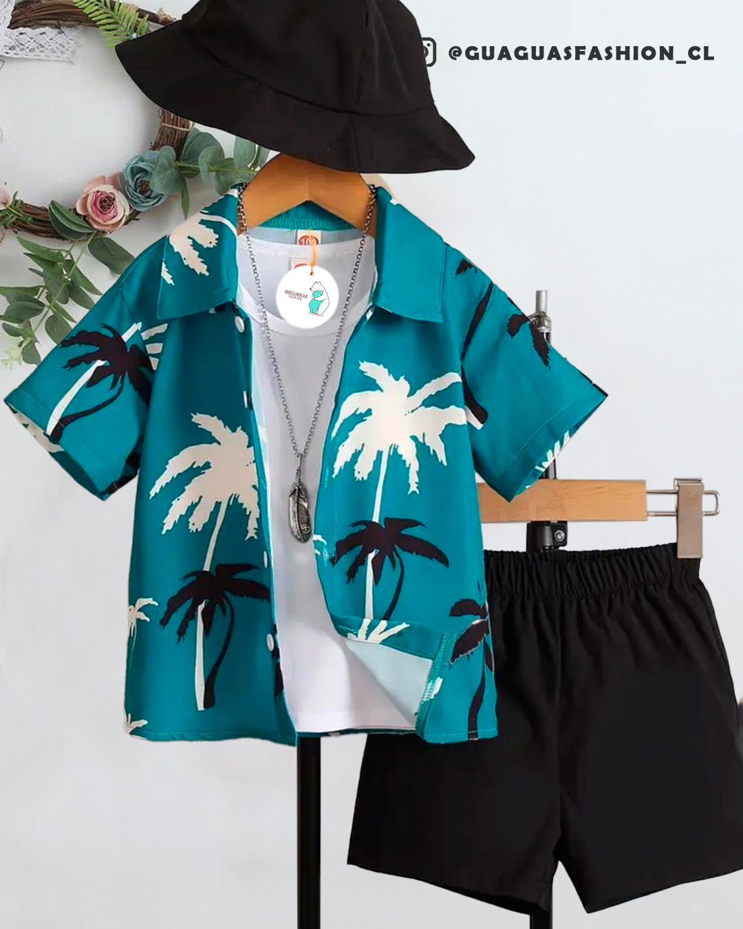 Conjunto palmera verano