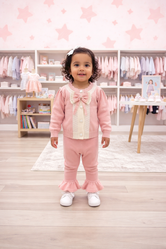 Conjunto merlot rosa 💟