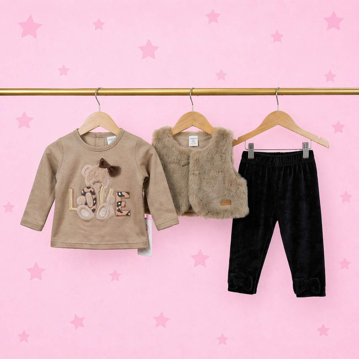 Conjunto camel invierno  🤎