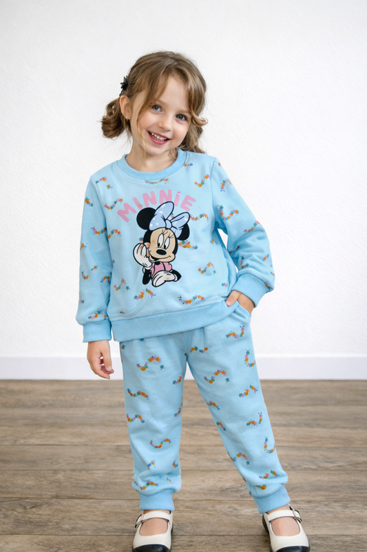 Conjunto minnie forrado 💙