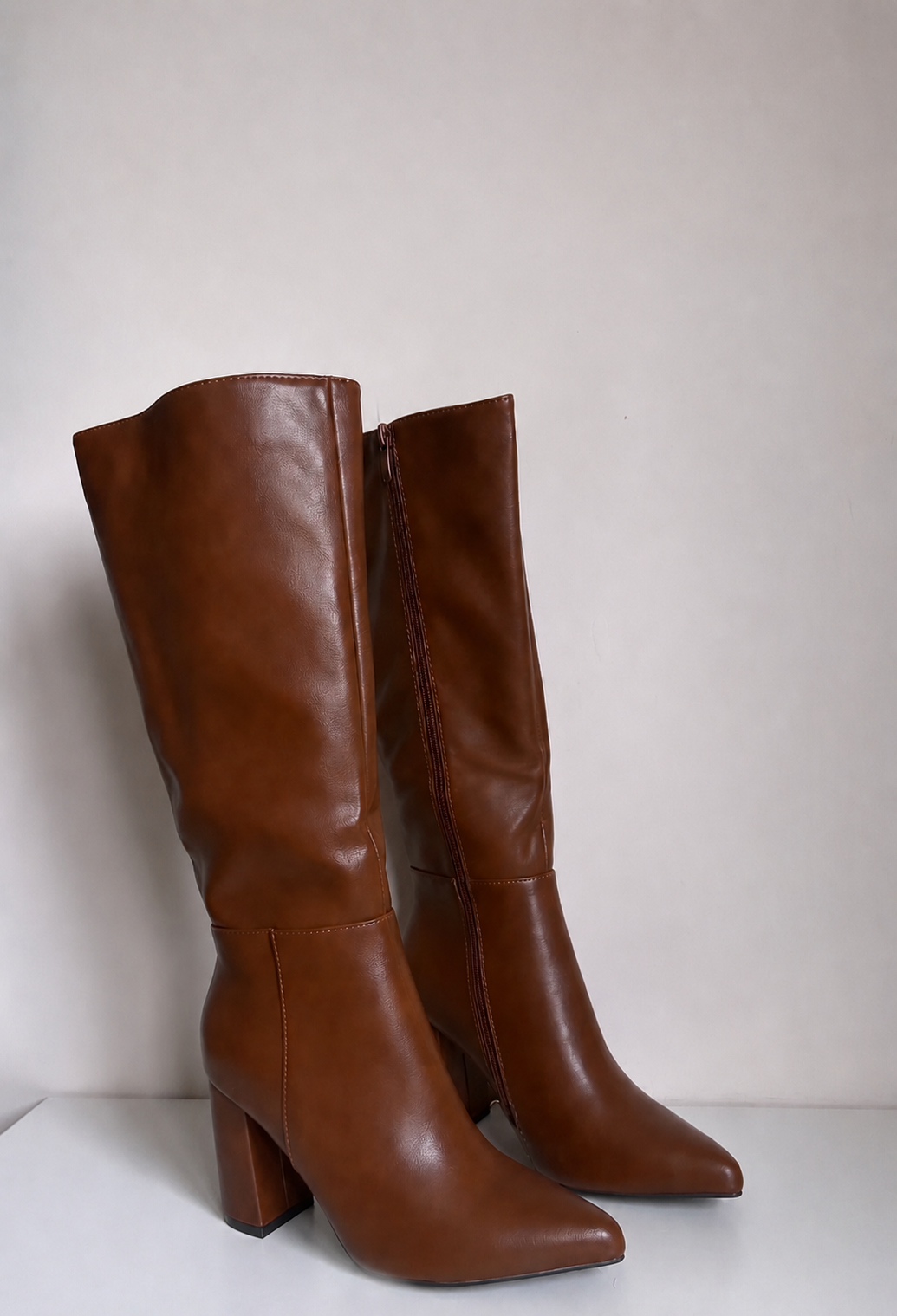 Botas café camel Dama 🤎