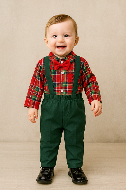 Traje Formal Navidad feliz