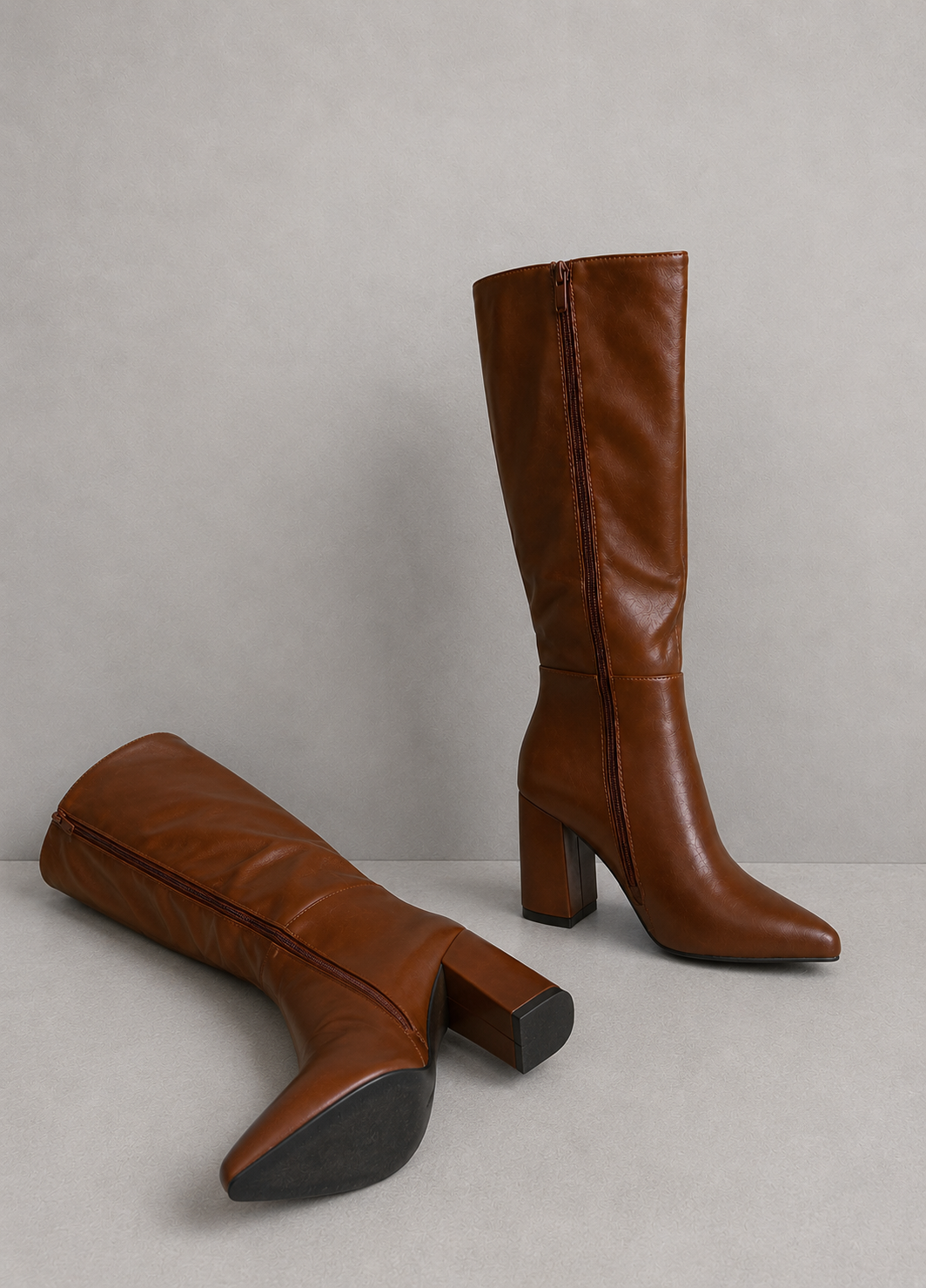 Botas café camel Dama 🤎