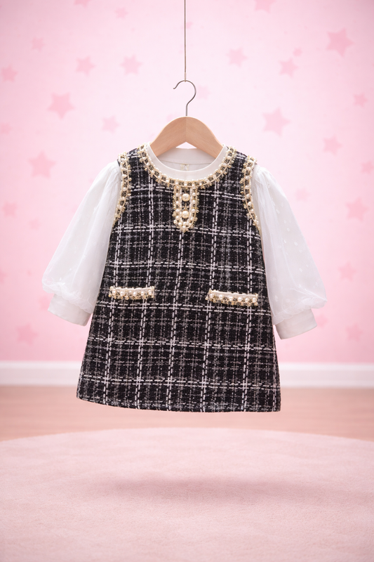 Vestido elegante escocés 😎