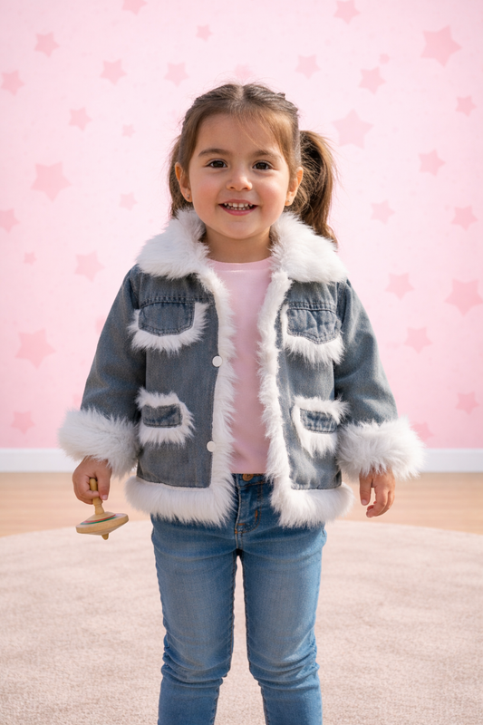 Chaqueta felpa fashion 🎀