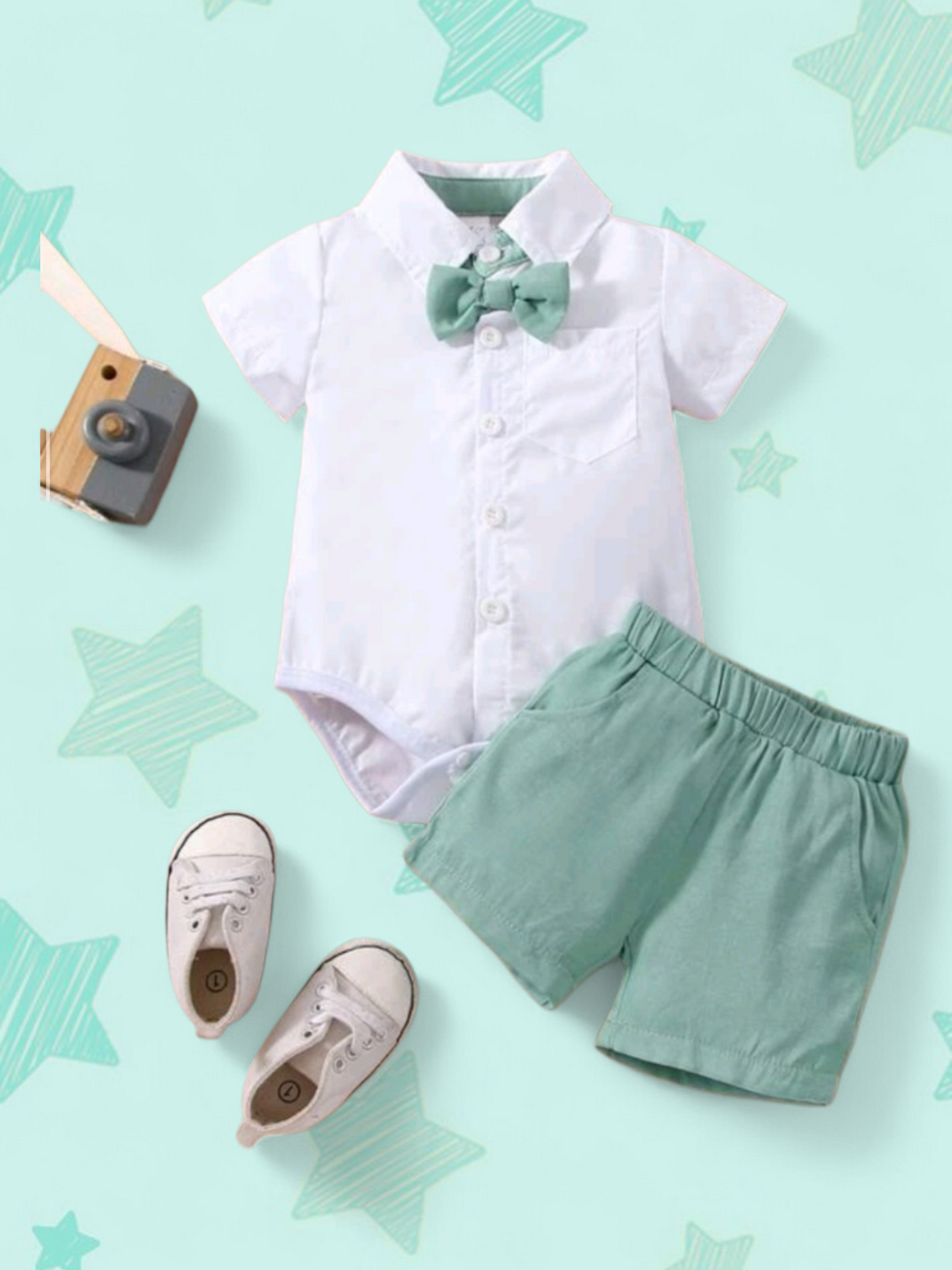 Traje Formal aqua mint