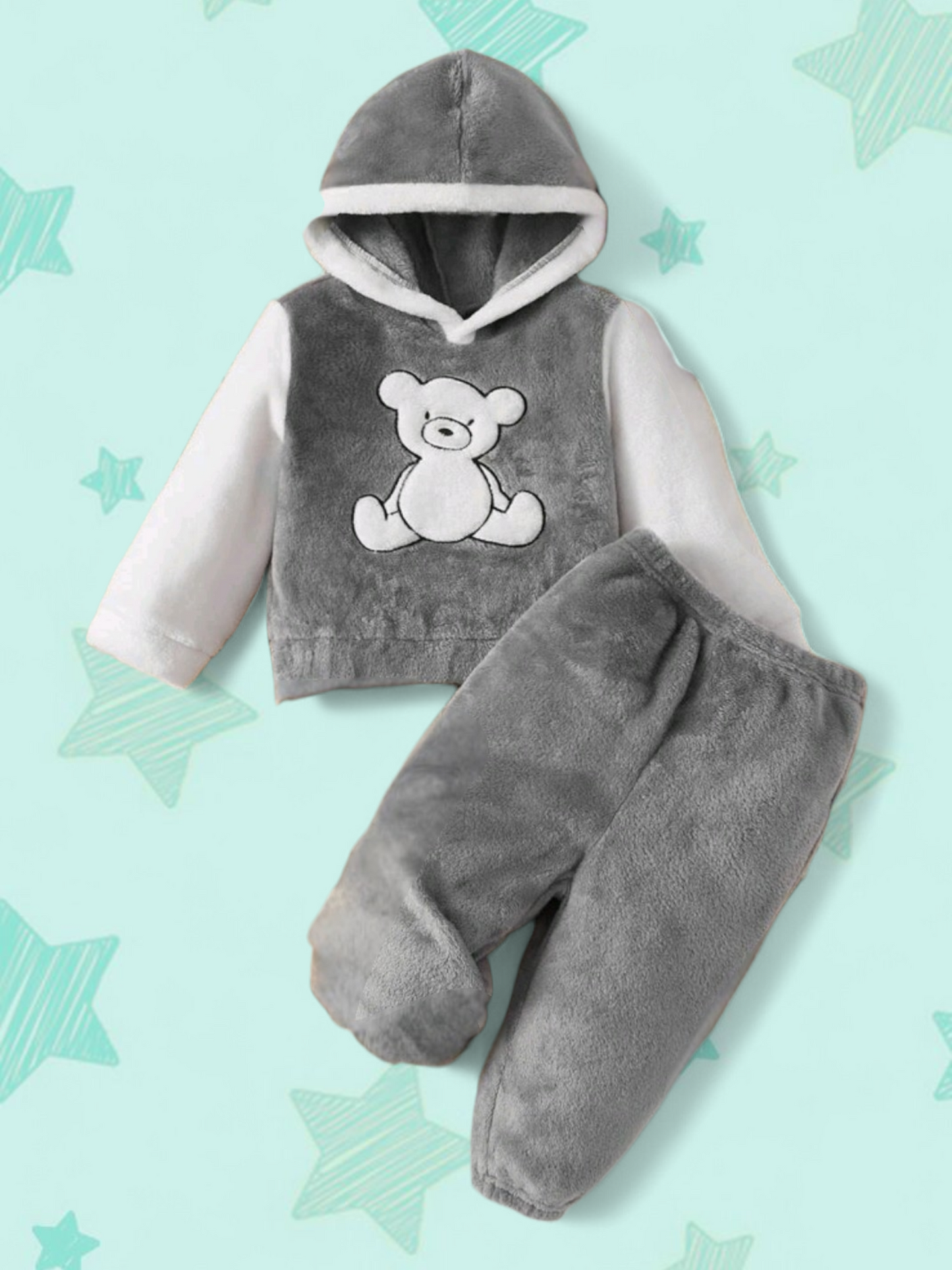 Conjunto plush invierno 🤍